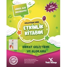Kolaydan Dikkat Geliştirme ve Algılama Kitabım