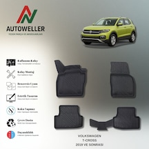 Volkswagen T-cross 2019 Sonrası Uyumlu Havuzlu Oto Paspas