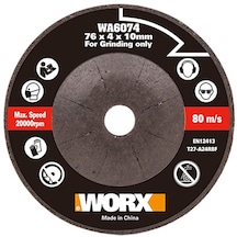 WORX WA6074 WX801 İçin 76x10mm Metal Taşlama Taşı
