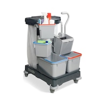 Numatic Scg1405 Çift Kovalı Çöp Toplamalı Temizlik Arabası