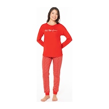 U.S. Polo Assn. U.s Polo Assn. 20147 Kadın Uzun Kollu Bisiklet Yaka Paçası Bantlı Pijama Takım-kırmızı Kırmızı U.S. Polo Assn. U.s Polo Assn. 20147 Kadın Uzun Kollu Bisiklet Yaka Paçası Bantlı Pijama Takım-kırmızı Kırmızı