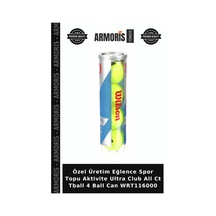 Özel Üretim Eğlence Spor Topu Aktivite Ultra Club All Ct Tball 4 Ball Can Wrt116000
