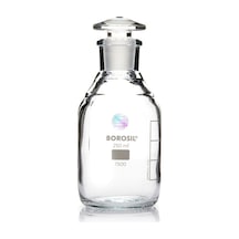 Miyar Şişe Şeffaf 250 Ml Şilifli - Cam Tıpalı