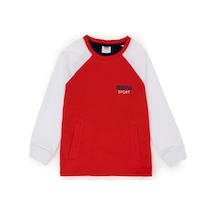 U.s. Polo Assn. Erkek Çocuk Kırmızı Sweatshirt 50281477-vr030 Kırmızı