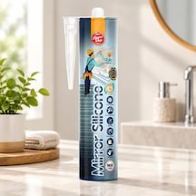 Ayna Ve Cam Yapıştırıcı Silikon Şeffaf 300ml