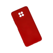 Bezos Redmi Note 9 5g Kılıf Nano İçi Kadife Silikon - Kırmızı Bty