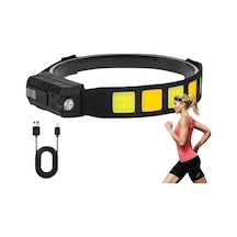 Sensörlü Cob Xpg Led Kafa Lambası Wt-066 Acı Kahverengi