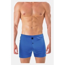 The Don Saks Mavi Renk Jersey Penye/Örme Erkek Boxer