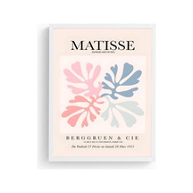 Beyaz Ahşap Çerçeveli Henri Matisse Tablosu Huhu290
