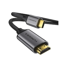Usb-c To Hdmı Kablo, Hdmı 2.1 8k 60hz 4k 240hz 48gbps Hdcp Hdr, Dex Mode, Thunderbolt 5/4/3 İle Uyumlu, Macbook Air/pro, İpad Pro/air İle Uyumlu, 2 Metre
