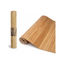 Lüks Bambu Banyo Paspası &amp Amp Mutfak Matı Kaydırmaz Tabanlı, Suya Dayanıklı Çamaşır Makinesi Üstü D Diğer