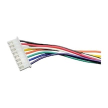 Jst-xh 2.54mm 9 Pin 26awg 20cm Tek Damarlı Dişi Bağlantı Kablosu