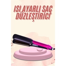 Gld-spt- Saç Düzleştirici Seramik Kaplama Yüksek Isı Ayarlı Profesyonel 4 Kademeli 220 Decere