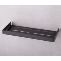Duş Raf Sistemi Siyah Renk 50x100x250 Mm