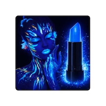 Uv Neon Mavi Ruj Karanlıkta Parlayan Makyaj Boyası Evimdeyokyok Yetişkin
