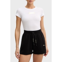 Armani Exchange Pamuklu Slim Fit Bisiklet Yaka T Shirt Bayan T Shirt Xw002327 Af10358 U0002 Beyaz