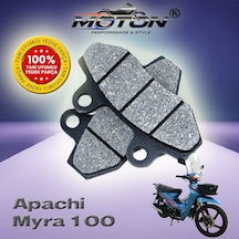 Apachi Myra 100 Ön Disk Fren Balatası - Yüksek Performanslı Disk Balata