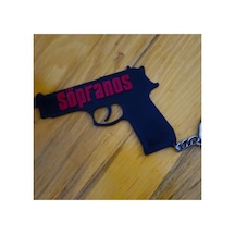 The Sopranos Anahtarlık Siyah Siyah