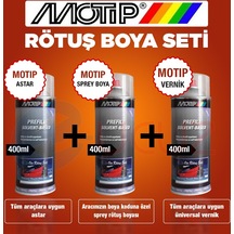 Motip Chevrolet Kod:Gaz Olimpik Beyaz Rötuş Sprey Boya Seti