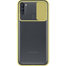 Samsung Galaxy M11 Lensi Açilir Kapanir Kamera Korumali Kilif 496037436