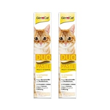 Gimcat Duo Paste Multivitamin Peynirli Kedi Macunu 2 x 50 G