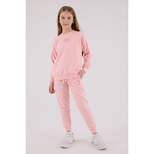 U.s. Polo Assn. Kız Çocuk Eşofman Takımı Açık Pembe-1856 Pembe