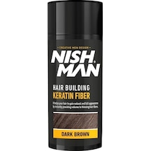 Saç Dolgunlaştırıcı Keratin Fiber Dark Brown Sabitleyici Sprey Set