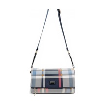 Silver & Polo Silver Polo Lacivert - Lacivert Ekose Kadın Çapraz Çanta Sp1278