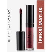 Flormar Kadife Dokulu Likit Mat Ruj - Silk Matte Liquid Lipstick - 009 NASTY CORAL - 8690604505364