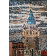 Ibla Mozaık Galata Külesi Mermer Tablosu