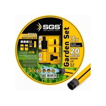 Sgs4364 Gardenflex Hortum 20mt 4 Prç.lans Set