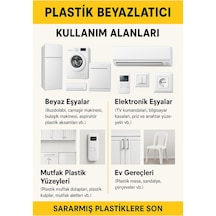 500 Ml Gnc Plastik Beyazlatıcı Jel - Sararmış Yüzeylere Son +eldiven+fırça Temizlik
