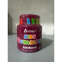 Atavıt Kıds Sambucus Kara Mürver Gummıes 60 Adet