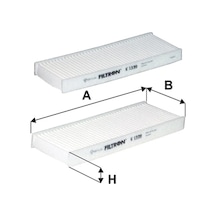 K1339-2x - Kabin Hava Filtresi - Filtron