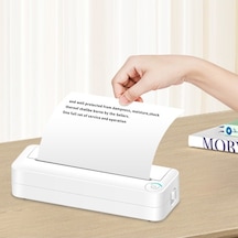 Createtech Taşınabilir Termal Kağıt Seti - 5 Rulo A4 6m, 30mm Bpf Kağıt