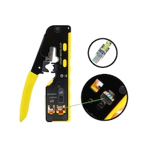 Yeni Nesil Cat6 Cat7 Rj45 / Rj11 Network Krimp Pensesi Ez Rj45 Kablo Sıkma Pense