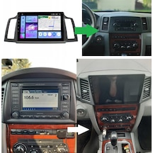 Jeep Grand Cherokee 2k Çözünürlükte Ekran Android 15 Multimedya Sistemi 8+256 Myway 2006-2007 9"