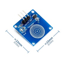 Robizstore-Arduino Ttp223B Dokunmatik Sensör Modülü 1 Buton