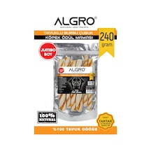 Algro Tavuk Göğüs Etli Jumbo Boy Burgu Çubuk 3 x 240 G