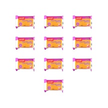 Proff Multiflora 2'li Soft Sünger - 14x9x3 Cm. - Tüm Yüzeyler İçin Bulaşık Süngeri - 10 Paket