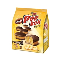 Eti Popkek Mini 180 G Muzlu Kek - Yumuşak Ve Lezzetli Atıştırmalık 3'li Ekonomik Paket - 3 Adet Tarı