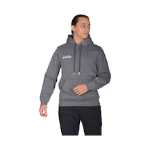 Diadora Bergamo - Erkek Antrasit Pamuklu Spor Sweatshirt Antrasit