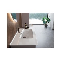 Canlı Turkuaz Renkli Etajerli Lavabo 80x47 Cm Ekstra Depolama Alanı 508 Yeşil