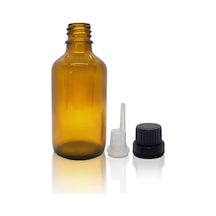 50 Cc Içten Damlalıklı Amber Şişe - 30 Adet