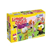 Limon Ve Zeytin 100 Parça Puzzle Eğitici Çocuk Oyuncak