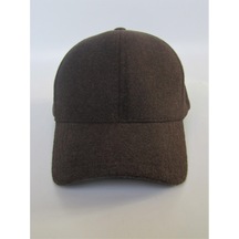 Salarticaret Kahverengi Kaşe Şapka Ünisex Ayarlanabilir Şapka