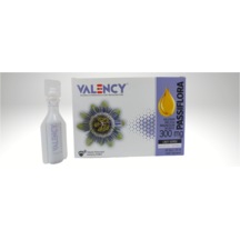 Valency Passiflora Ahududu Özlü Likit Takviye Edici Gıda 20 x 10 ML