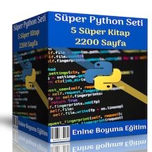 Süper Python Eğitim Seti 5 Süper Kitap