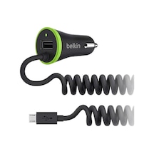 Belkin F8M890Bt04-Blk Ultra Fast 3.4A Micro Usb Araç Şarj Cihazı