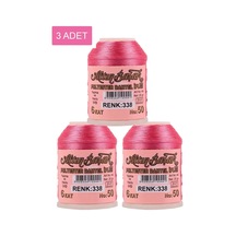 Jenerik 3 Adet Altınbaşak Oya Ve Dantel İpi 20 Gr - Royaleks - No: 338
